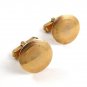 Goldtone Cufflinks No. 2 04212014 by Swank