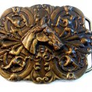 Vintage Western Cowboy Horse Head Belt Buckle