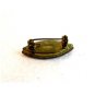 Vintage Gold Tone Italian Ultra Fine Micro Mosaic Brooch 0203042013dc