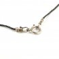 14K Gold & Sterling Silver Fish Pieced Earrings & Matching Necklace