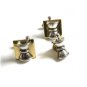 True Vintage Motor Pedestal Pharmacist Cufflinks Tie Tac By Balfour 100614