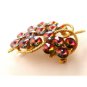 Gorgeous Vintage Rhinestone  Brooch