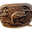 30th Anniversary B.A.S.S. Bass Anglers Sportsmans Society Belt Buckle