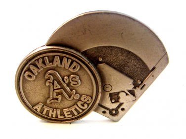 1994 Oakland A's Athletics Belt Buckle Made In U.S.A.