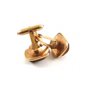Gold Filled Tiger Eye Cameo of Roman / Greek Warrior Cufflinks by Correct