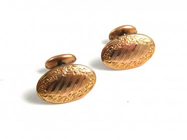 Vintage Goldtone Cufflinks 22514