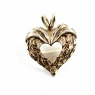Sterling Silver Heart Pendant 81814