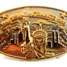Vintage Statue of Liberty 1886 - 1986 Belt Buckle