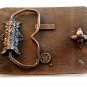 Vintage Rodeo Western Hat Rope Cowboys Make Good Lovers Brass Belt Buckle