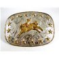 Western Cowboy Rodeo Bull Riding Belt Buckle by Silver Strike 12112013kd