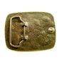 Unmarked Western Cowboy with Hat & Horse Belt Buckle 10222013
