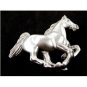 Horse Pewter Belt Buckle by KEV Made in USA 6514 Old New Stock