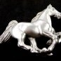 Horse Pewter Belt Buckle by KEV Made in USA 6514 Old New Stock