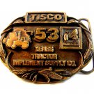Vintage TISCO 53 Years All Makes All Parts  Belt Buckle