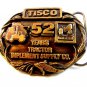 Vintage TISCO 52 Years All Makes All Parts Belt Buckle