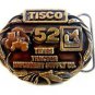 Vintage TISCO 52 Years All Makes All Parts Belt Buckle