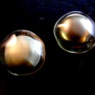 Vintage Norma Jean Lucite Clip On Earrings