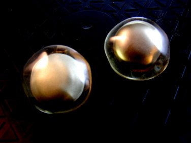 Vintage Norma Jean Lucite Clip On Earrings