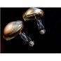 Vintage Norma Jean Lucite Clip On Earrings