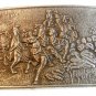 Vintage Stage Coach Western Cowboy Belt Buckle