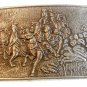 Vintage Stage Coach Western Cowboy Belt Buckle