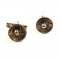 Vintage Old Eagle Mark 63 or 163 Mexican Sombero Sterling Silver Cufflinks 07082