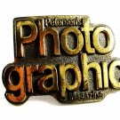 1979 Petersen's Photographic Magazine Belt Buckle Made in USA 82814