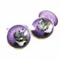 Edwardian Schnauzer Dog Portrait Sterling Silver Cufflinks Unmarked 101514