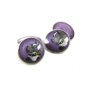 Edwardian Schnauzer Dog Portrait Sterling Silver Cufflinks Unmarked 101514