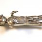 Rare Vintage Signed Sterling Silver Hopi Mud Man Brooch / Pendant