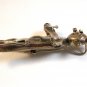 Rare Vintage Signed Sterling Silver Hopi Mud Man Brooch / Pendant