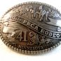 1995 Silver Tone Buffalo P.R.C.A. Rodeo Belt Buckle