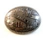 1995 Silver Tone Buffalo P.R.C.A. Rodeo Belt Buckle