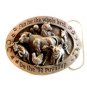 1992 Siskiyou Fun For The Whole Herd Puyallup Belt Buckle