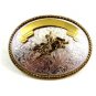 Western Cowboy Rodeo Bull Rider 2 Tone Belt Buckle Made in USA