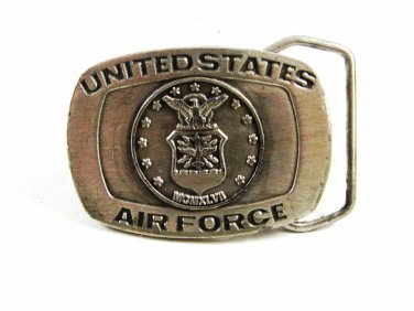 1985 United States Air Force Dress Belt Buckle By Siskiyou 121514