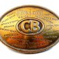 Vintage CB Belt Buckle