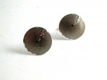 Unmarked Sterling Silver Cufflinks 11262013