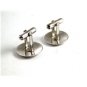 Unmarked Sterling Silver Cufflinks 11262013
