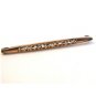 Victorian Gold Tone Bar Brooch