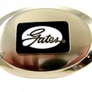 Vintage Enameled Gates Belt Buckle