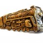 Vintage Train Locomotive Belt Buckle