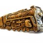 Vintage Train Locomotive Belt Buckle