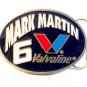 Mark Martin 6 Valvoline Motorcycle Racing Belt Buckle In Box