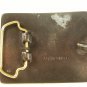 Vintage Solid Brass Ryder Truck Belt Buckle Unbranded 71715