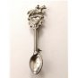 Vintage Sterling Spoon Heart Jockey Horse Derby Race Brooch Odd