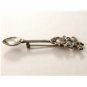 Vintage Sterling Spoon Heart Jockey Horse Derby Race Brooch Odd