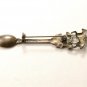 Vintage Sterling Spoon Heart Jockey Horse Derby Race Brooch Odd
