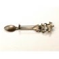 Vintage Sterling Spoon Heart Jockey Horse Derby Race Brooch Odd