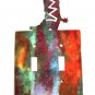Boot Double Light Switch Cover Plate by Steel Images USA 51415